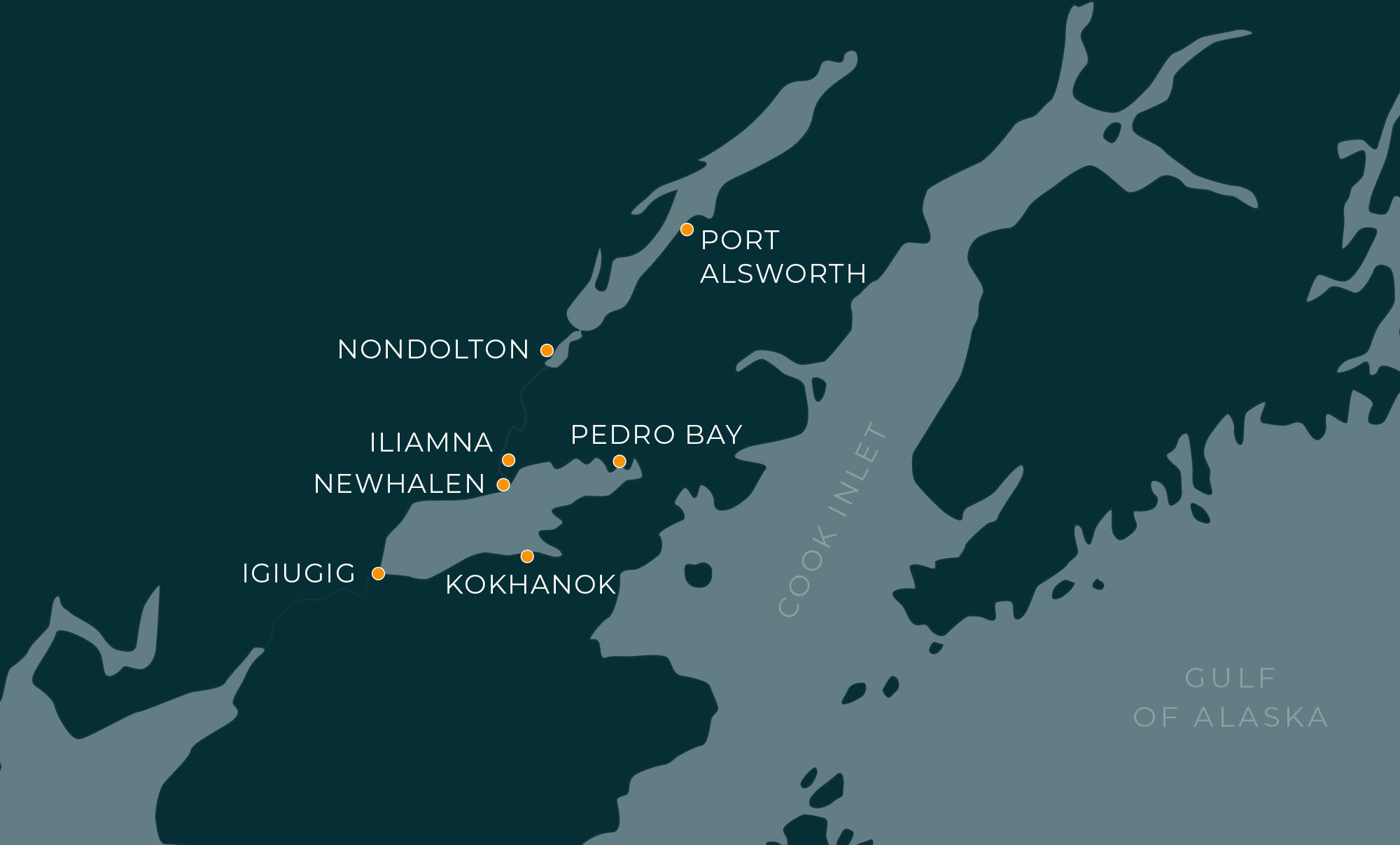 Nila Vena communities map